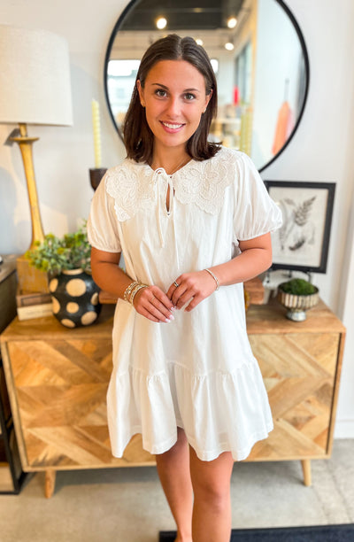 Umgee Ivory Ridley Dress