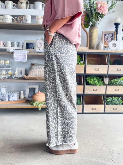Jodifl Tan Print Wesley Pant