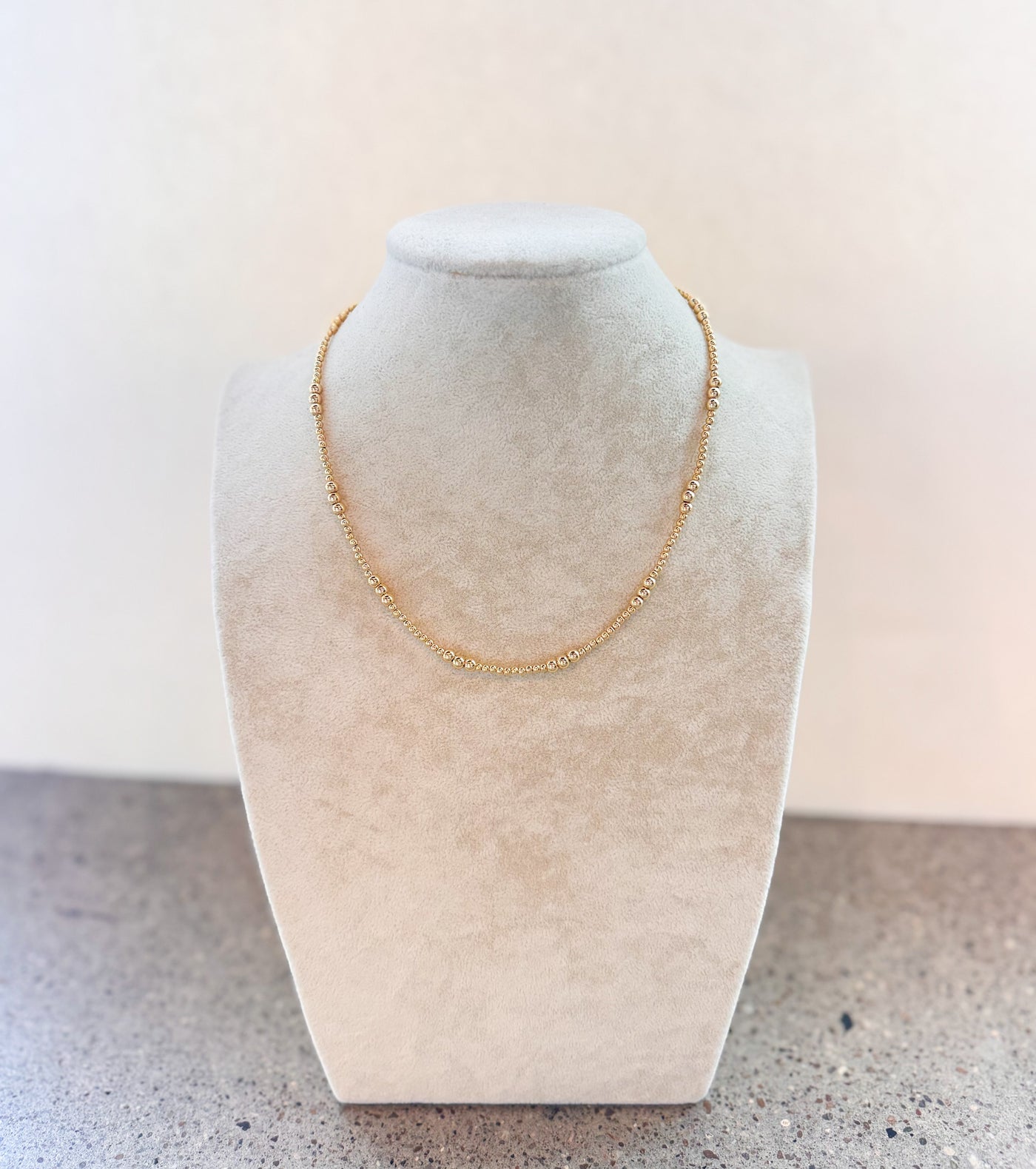 AF Mackenzie Waterproof Bead Necklace
