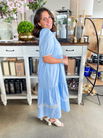Baby Blue Bonnie Dress