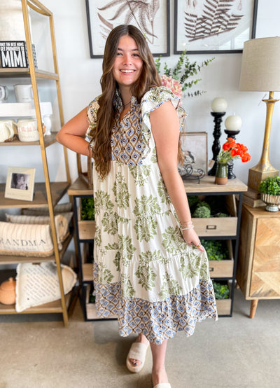 Blue Belinda Umgee Dress