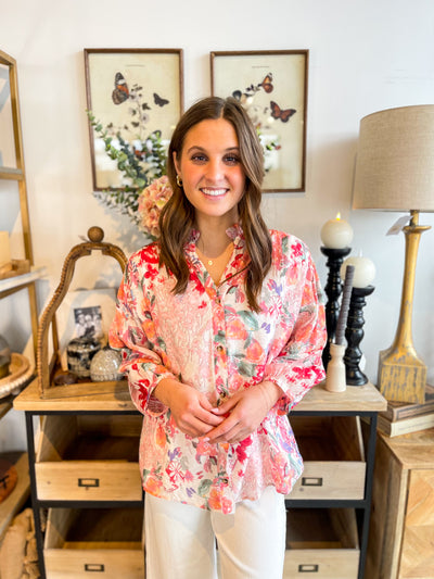Pink Mix Victoria Top