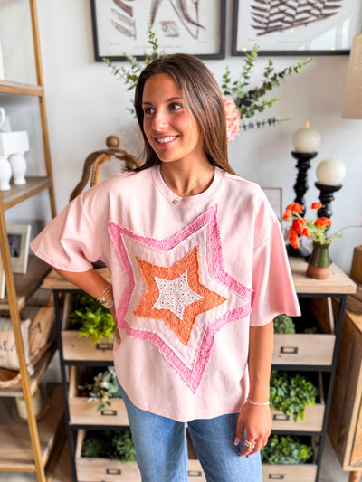 Blush Jodiful Star Top