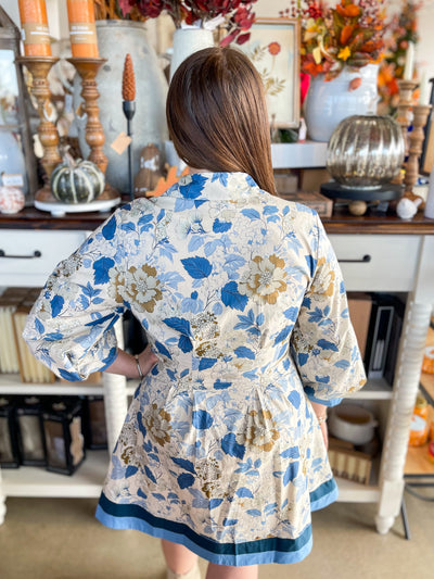 Entro Blue Lucia Dress