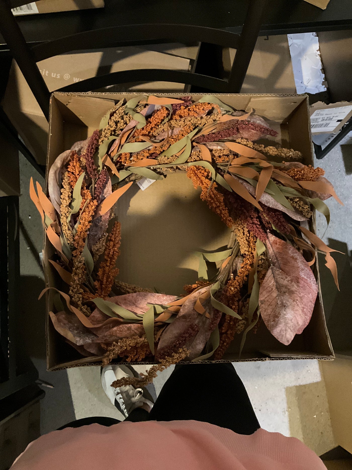 Mixed Fall Wreath