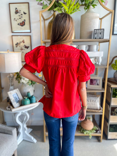 Belinda Entro Red Top