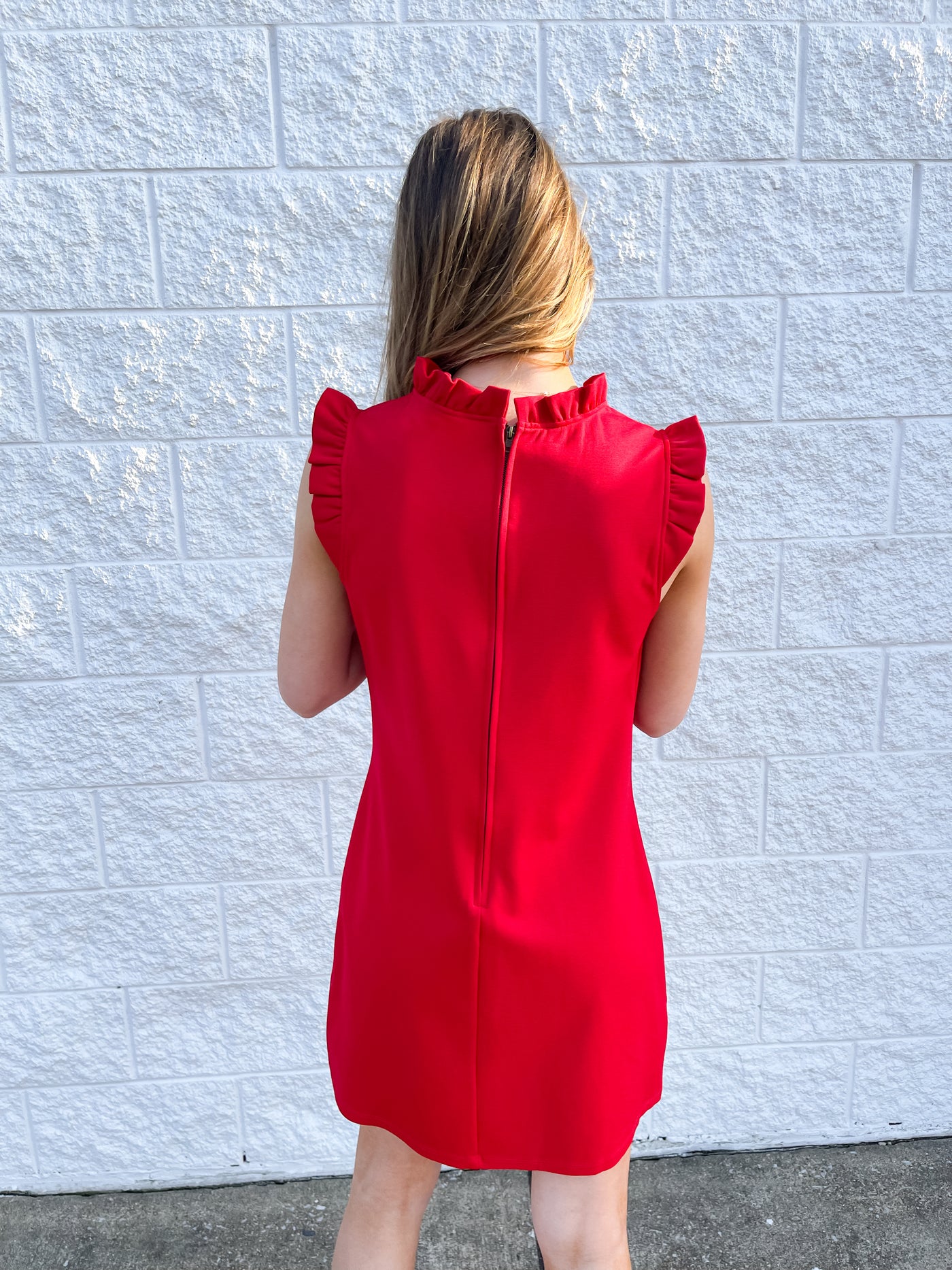 Red Wyanet Dress