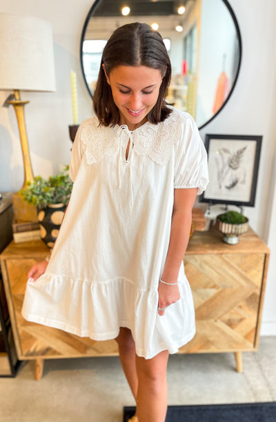 Umgee Ivory Ridley Dress