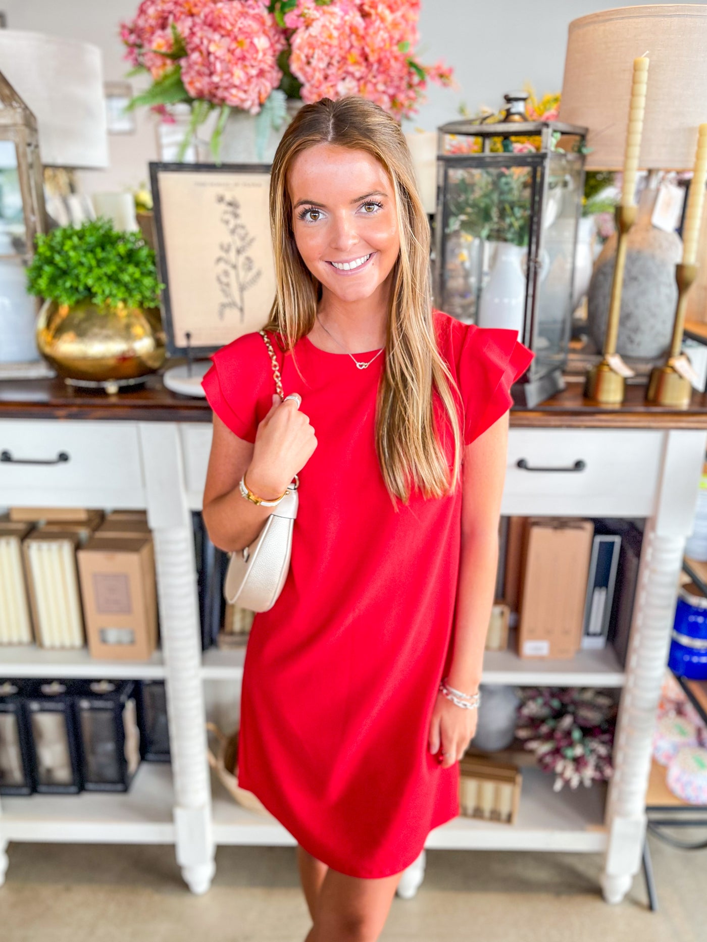 Julia Red Dress