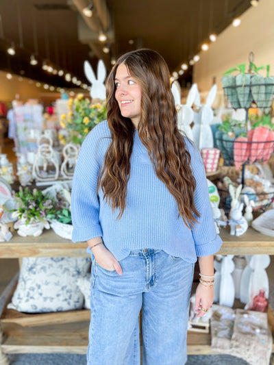 Periwinkle Davi Sweater