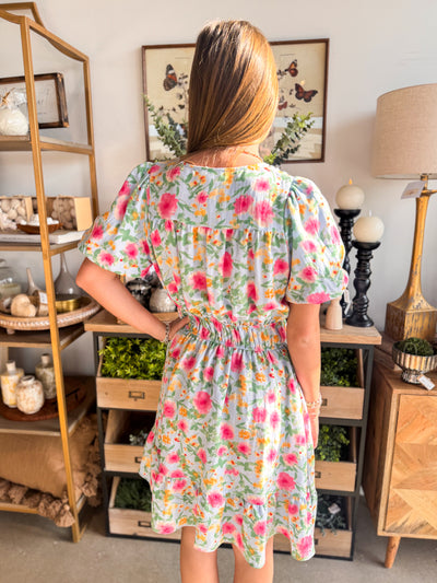 Dusty Blue Hailey Dress
