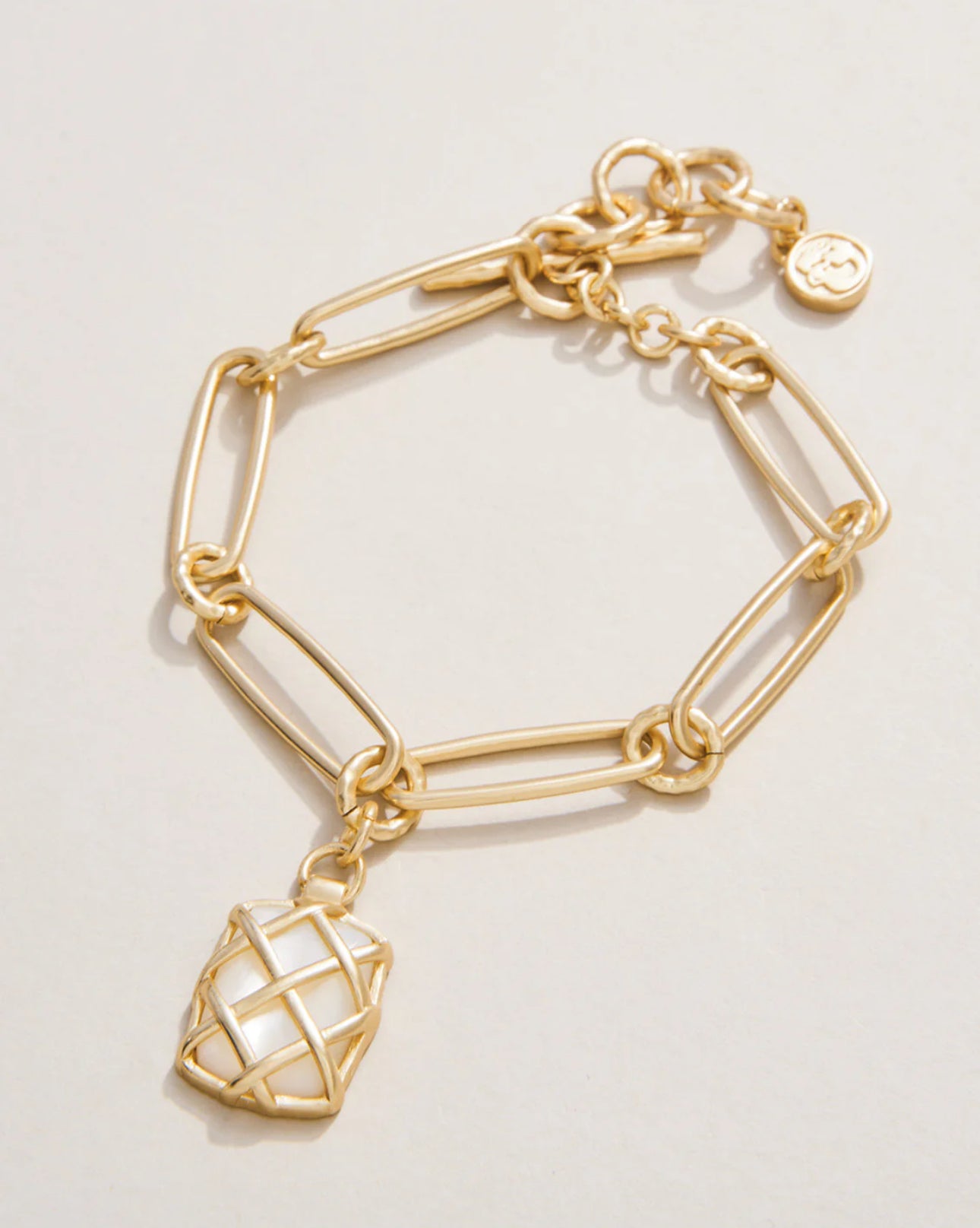 Spartina Stonevale Toggle Bracelet Mother of Pearl