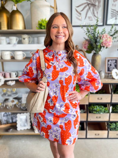 Lilac Mix Laura Dress