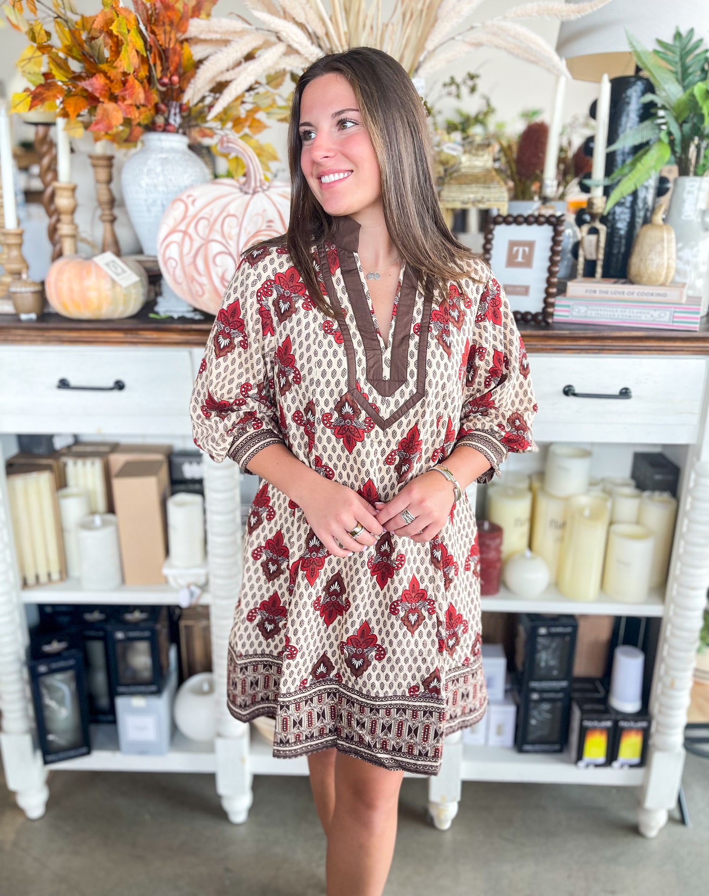 entro brown dress Finley S 55% Rayon Size:15.75 US (40 EU) Polka dot obsessed 🤩 dpa-non-clothing-available
