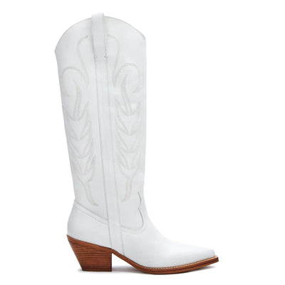 Agency White Boots