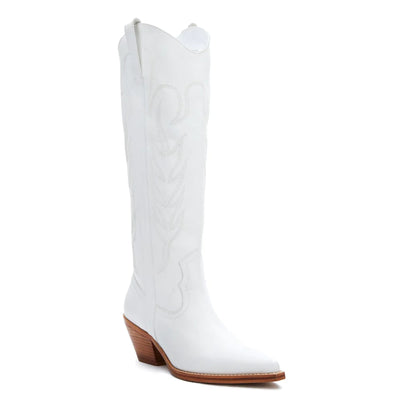 Agency White Boots