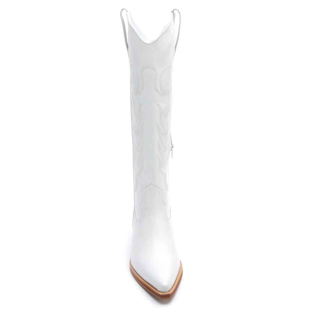 Agency White Boots
