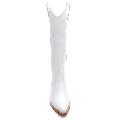 Agency White Boots
