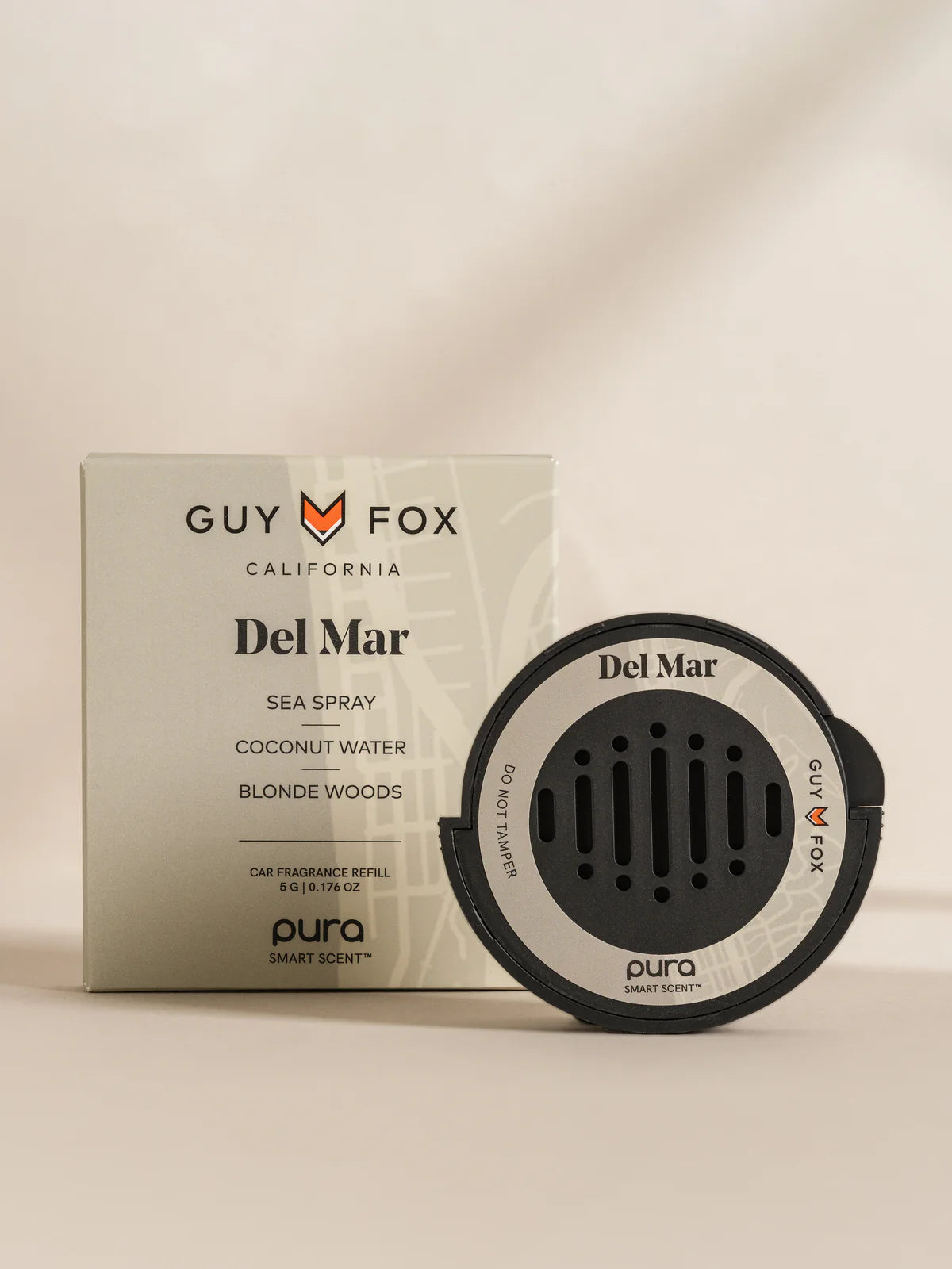 Pura Car Diffuser Refill - Del Mar