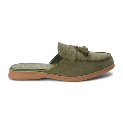 Matisse Olive Tyra Tassel Mules