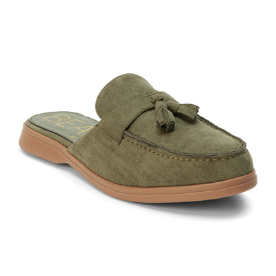 Matisse Olive Tyra Tassel Mules