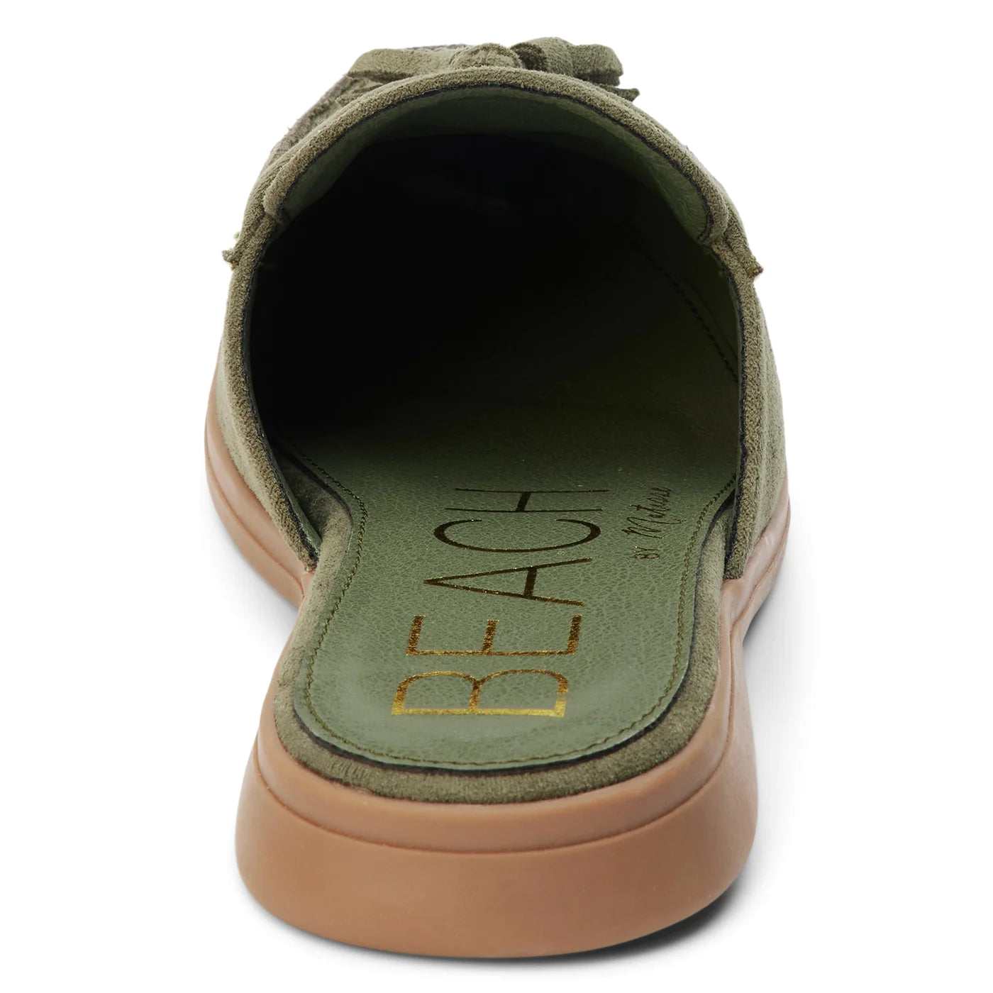 Matisse Olive Tyra Tassel Mules