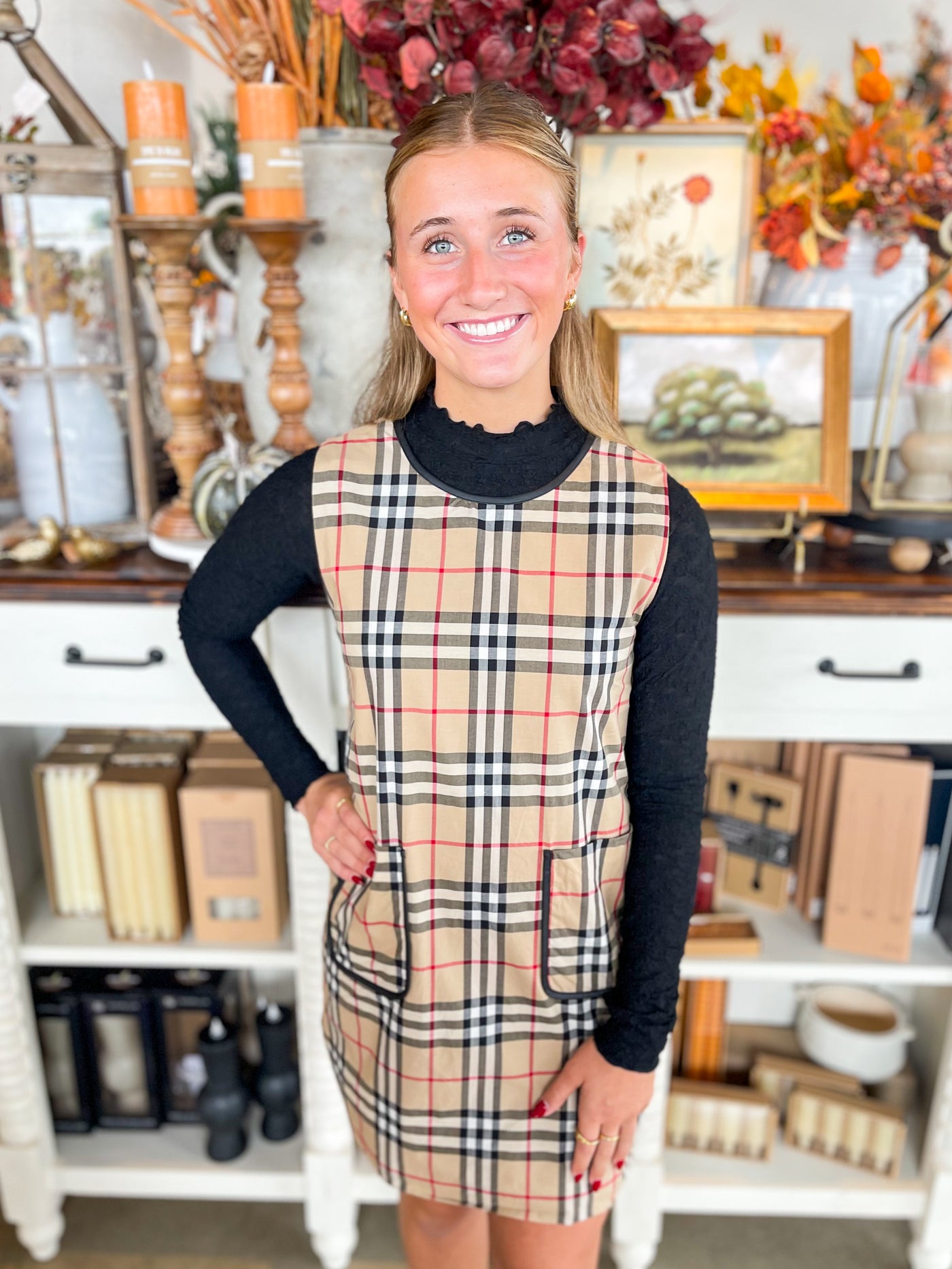 Jodifl Taupe Devan Dress