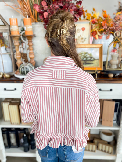 Wine Olivia Top