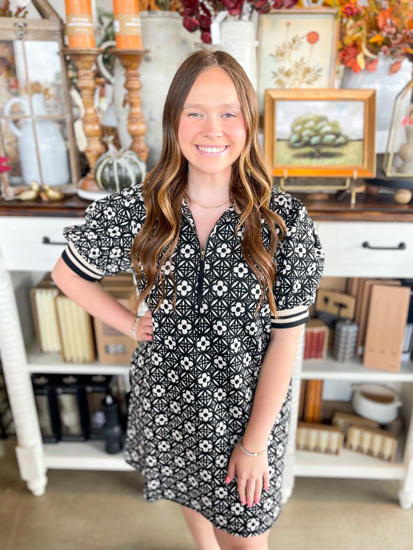 Entro Rust Chandler Dress