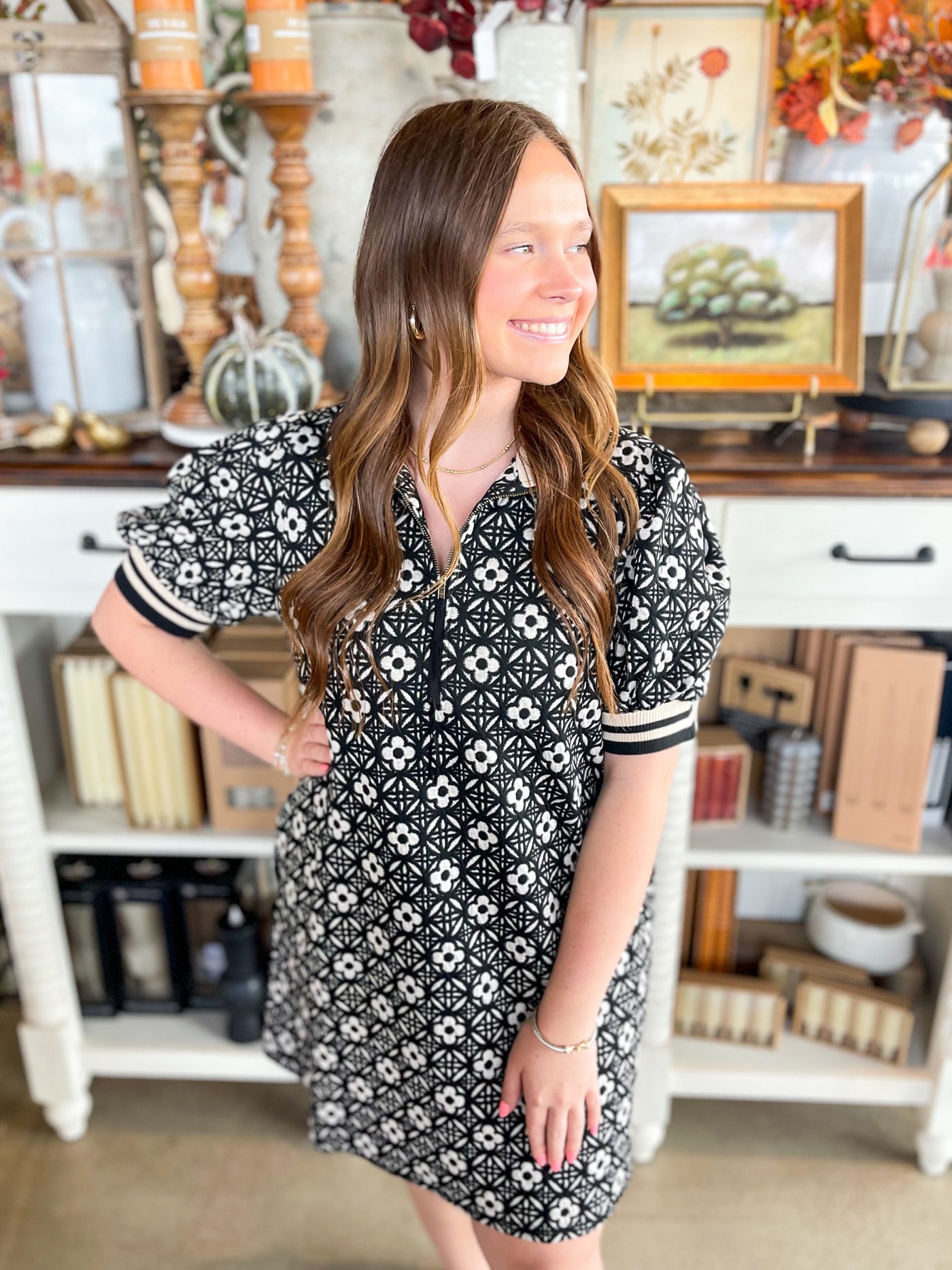 Entro Rust Chandler Dress