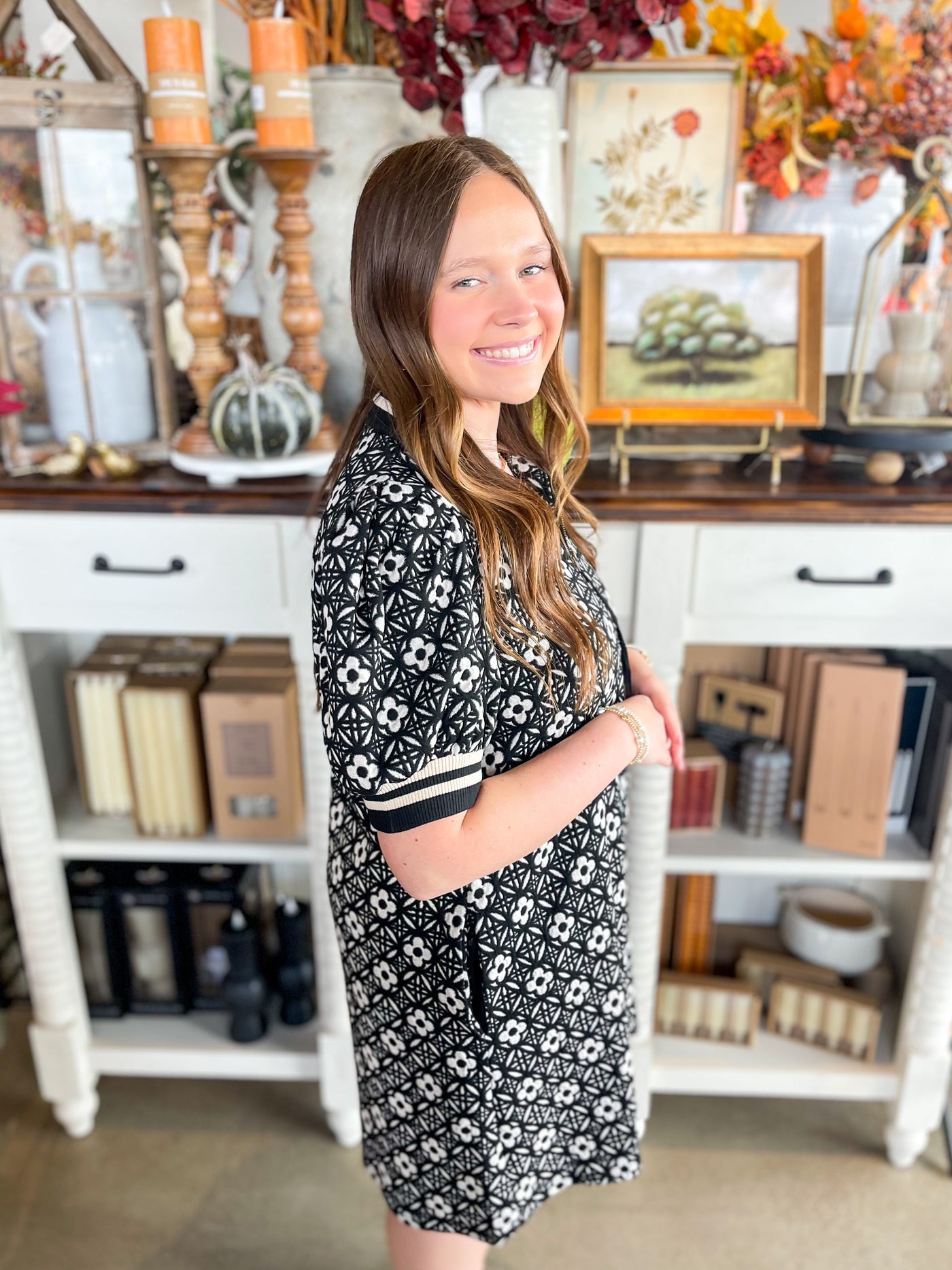 Entro Rust Chandler Dress