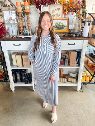 Entro Indigo Heather Dress