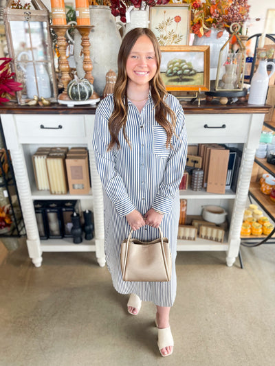 Entro Indigo Heather Dress