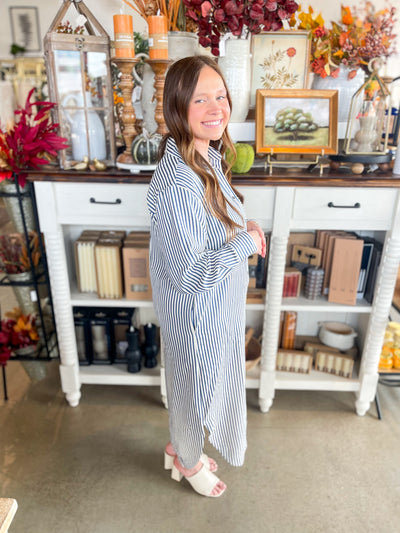 Entro Indigo Heather Dress
