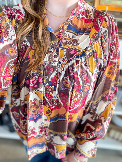 Ruby Amber Amelia Top