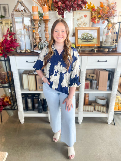 Umgee Navy Alexa Top