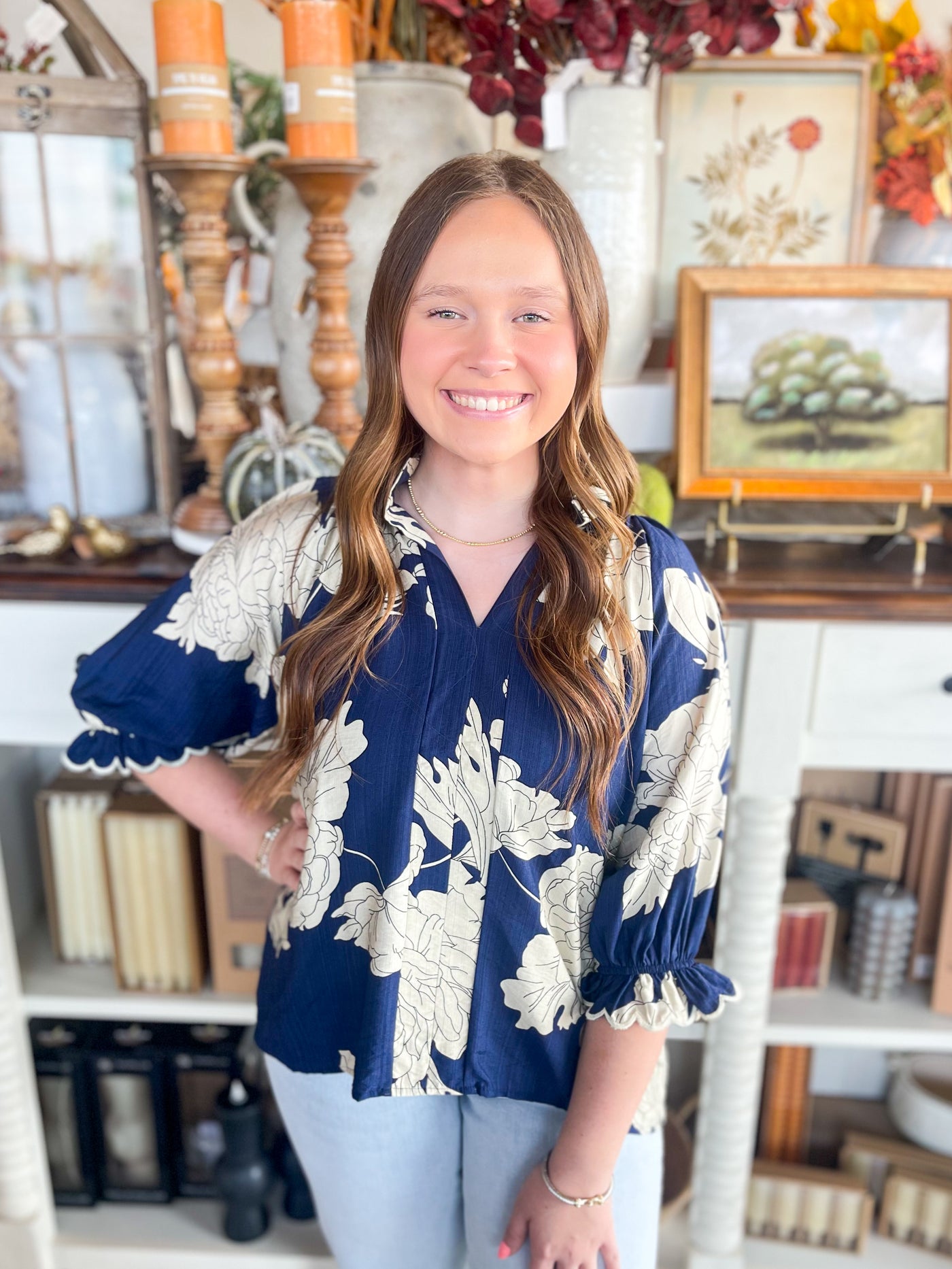 Umgee Navy Alexa Top