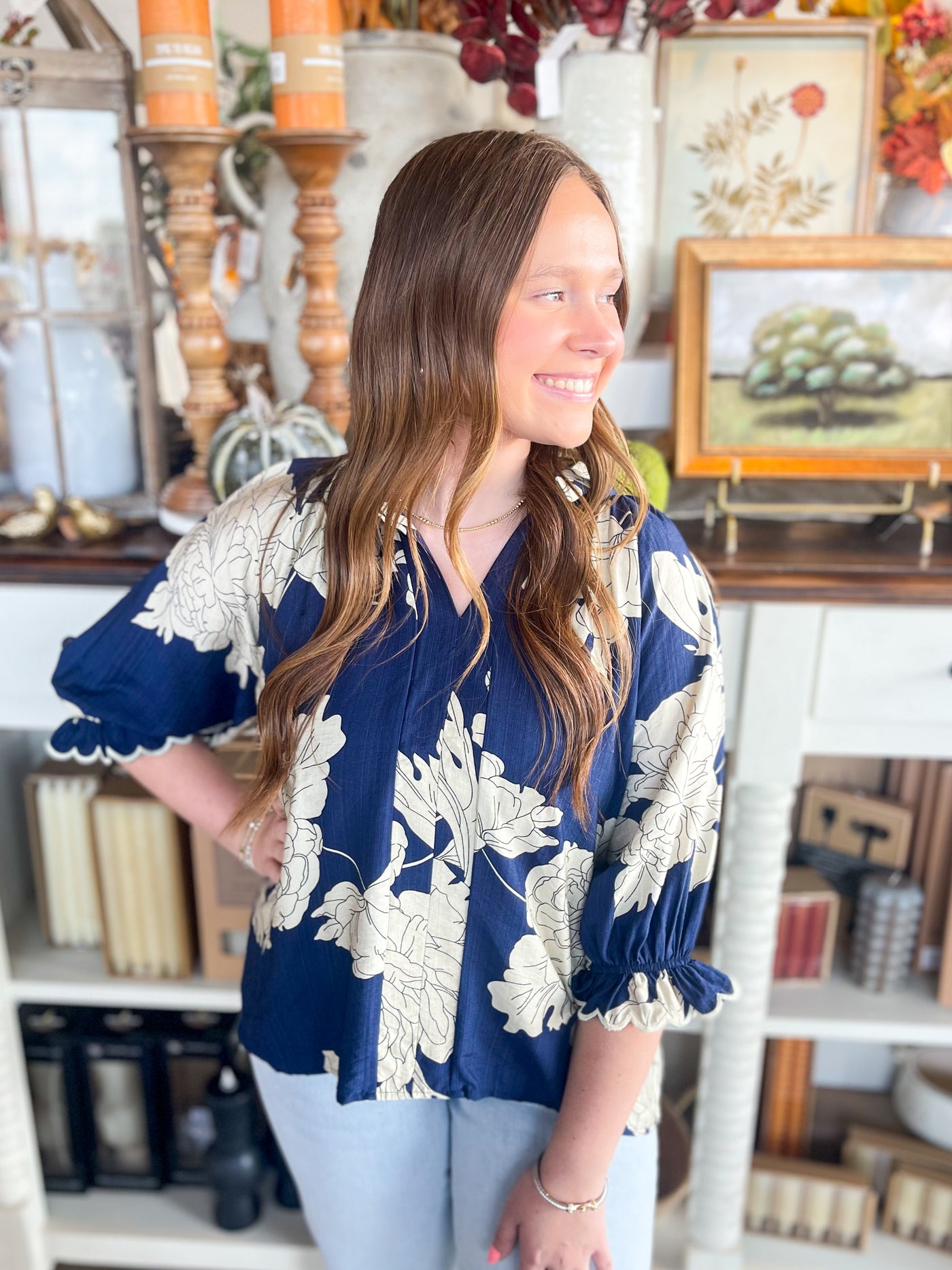 Umgee Navy Alexa Top