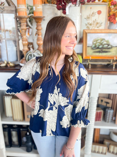 Umgee Navy Alexa Top