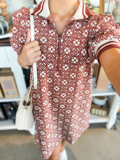 Entro Rust Chandler Dress
