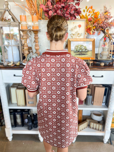 Entro Rust Chandler Dress