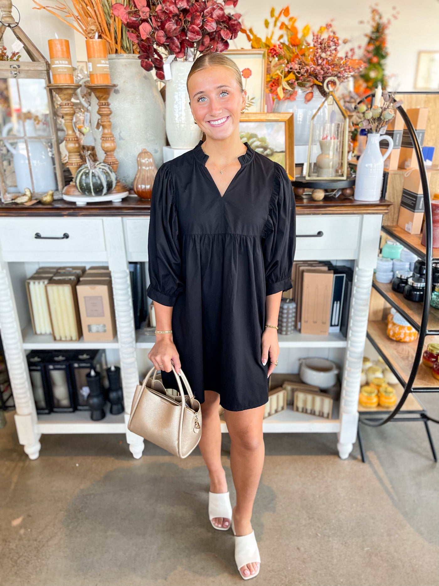Black Shipley Dress