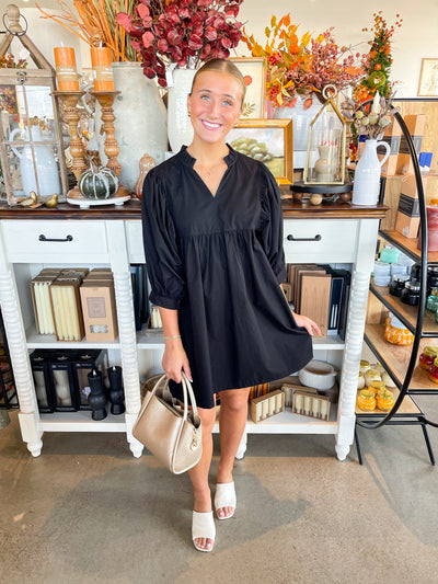 Black Shipley Dress