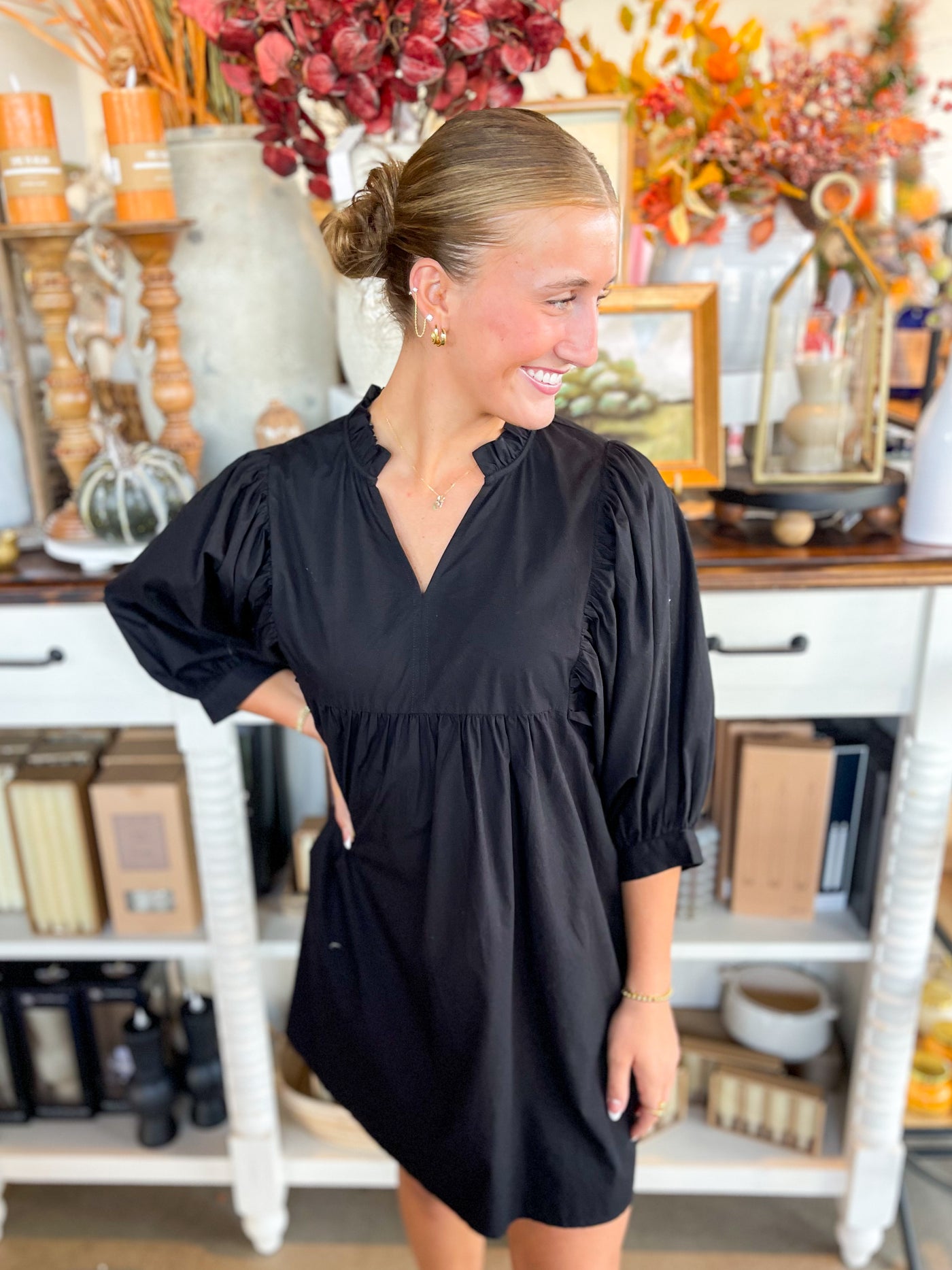 Black Shipley Dress