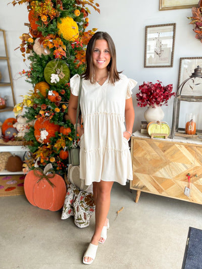 CC Oatmeal Bellamy Dress