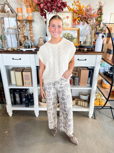 Entro Ecru Charlotte Pants