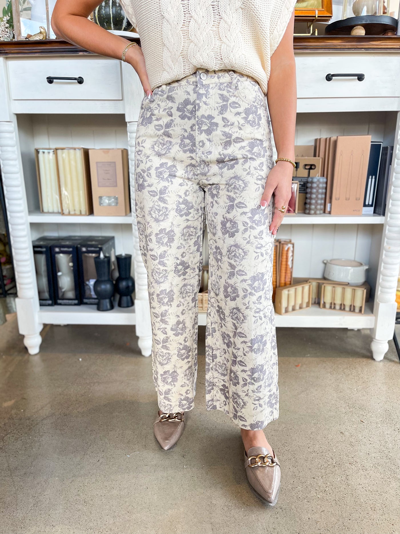 Entro Ecru Charlotte Pants