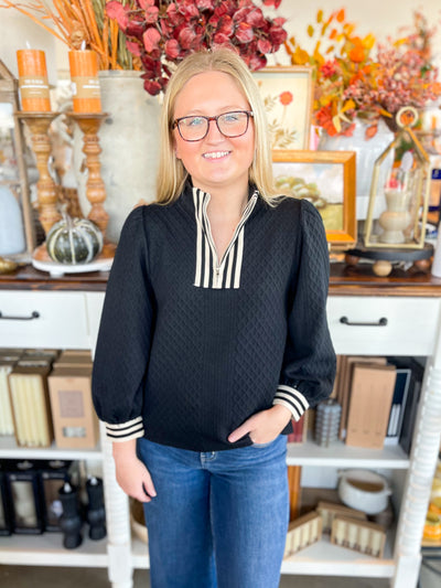 Jodifl Black Marty Top