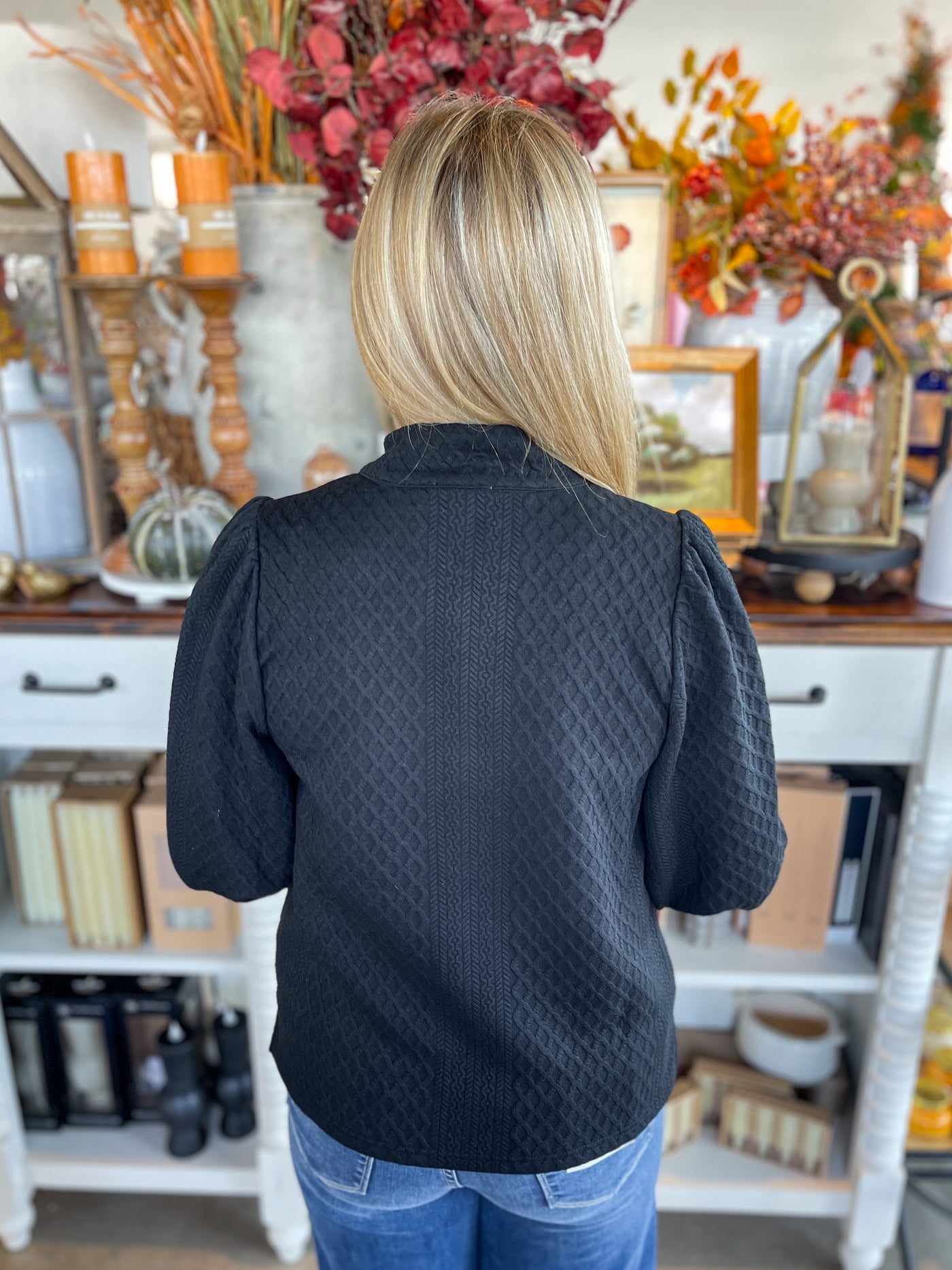 Jodifl Black Marty Top