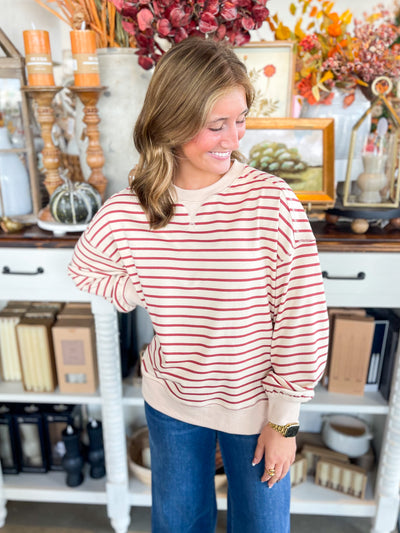 Beige Brick Elliston Top